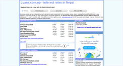 Desktop Screenshot of loans.com.np
